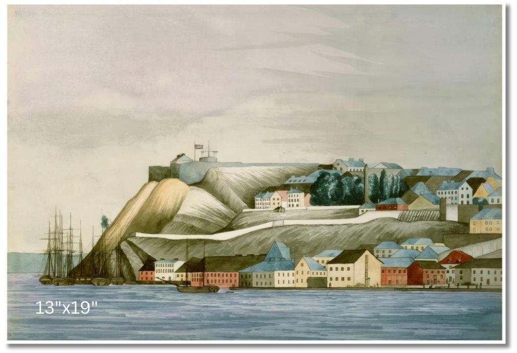 View Of Quebec City, 1883 | Henry Francis Ainslie | Watercolour