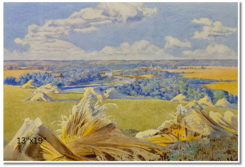 Manitoba Farm Scene | Walter J. Phillips | Watercolour