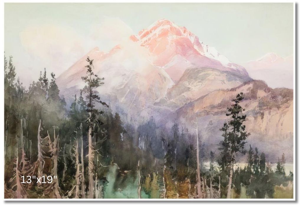 Mountain Scene, 1906 | Robert F. Gagen | Watercolour