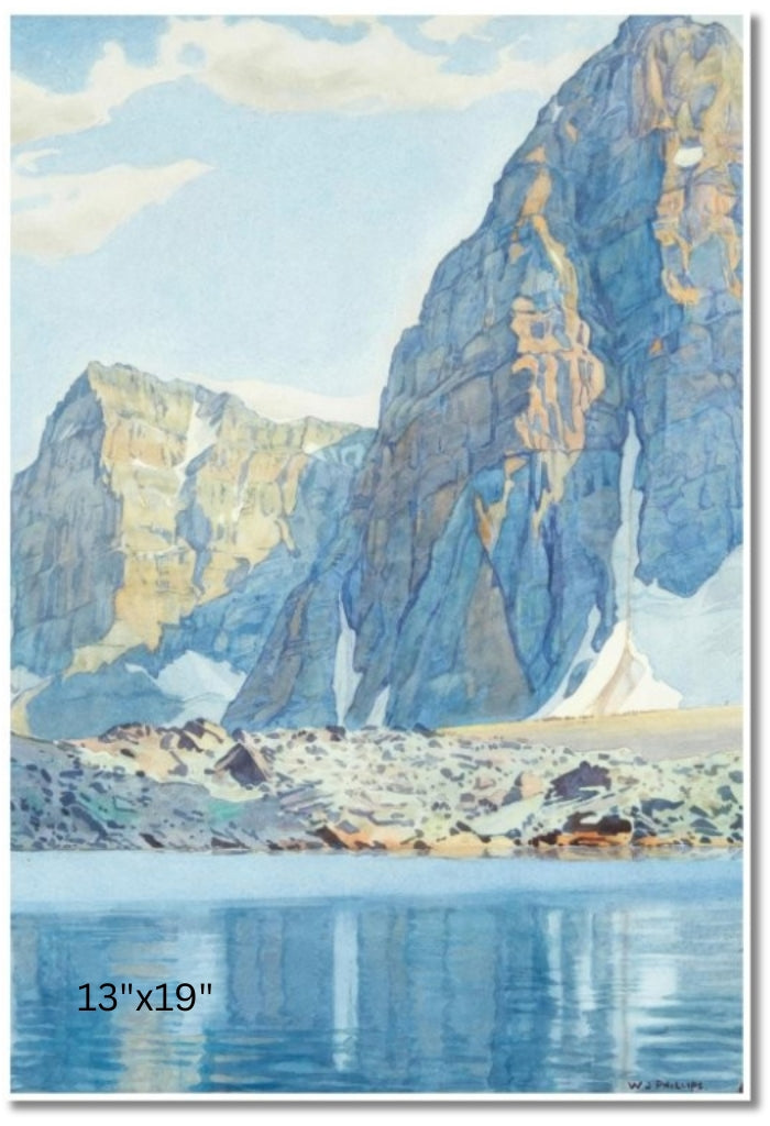 Eiffel Lake, Alberta | Walter J. Phillips | Watercolour