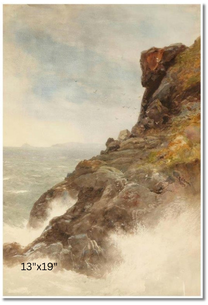 Off The Coast | Lucius R. O'Brien | Watercolour