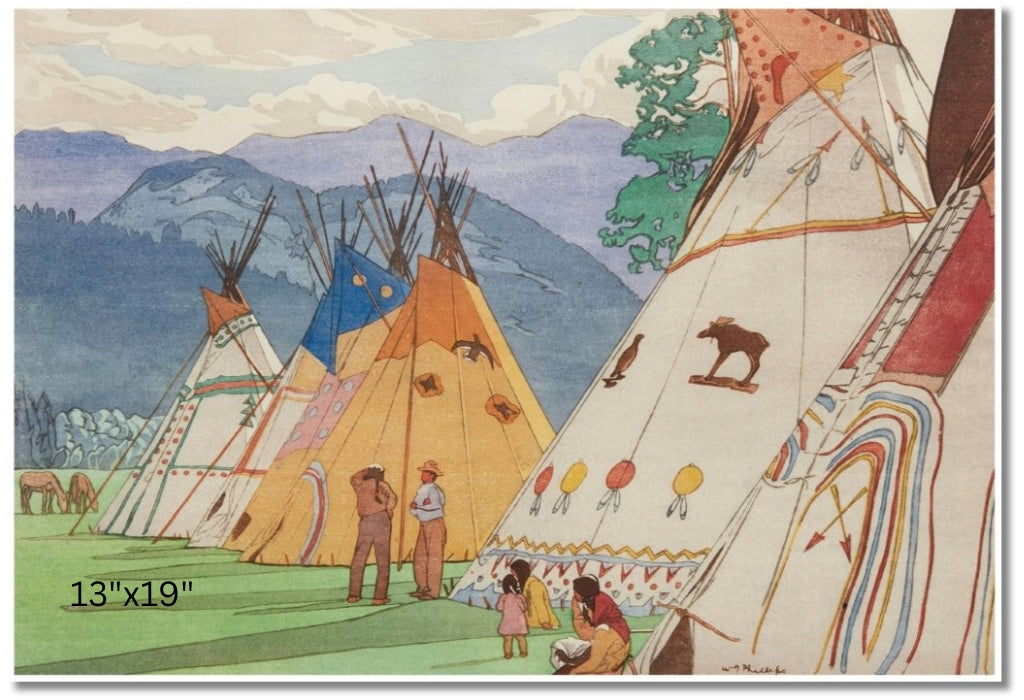 Indian Days, Banff | Walter J. Phillips | Watercolour