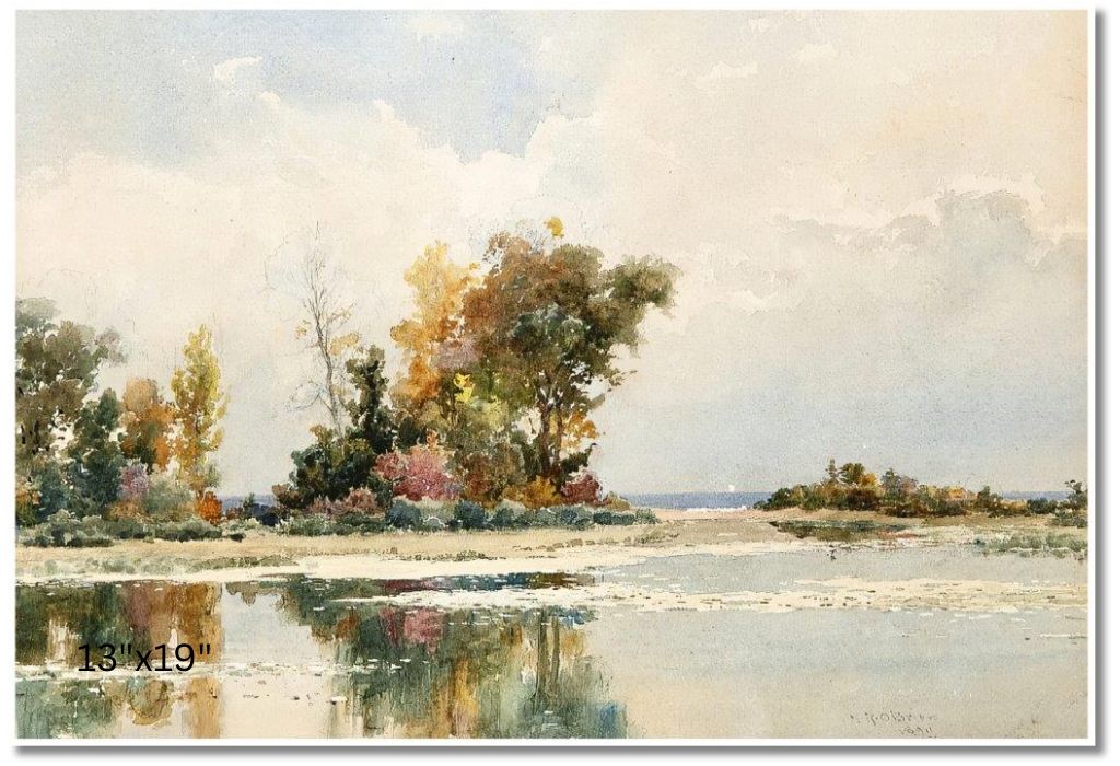 Toronto Islands | Lucius R. O'Brien | Watercolour
