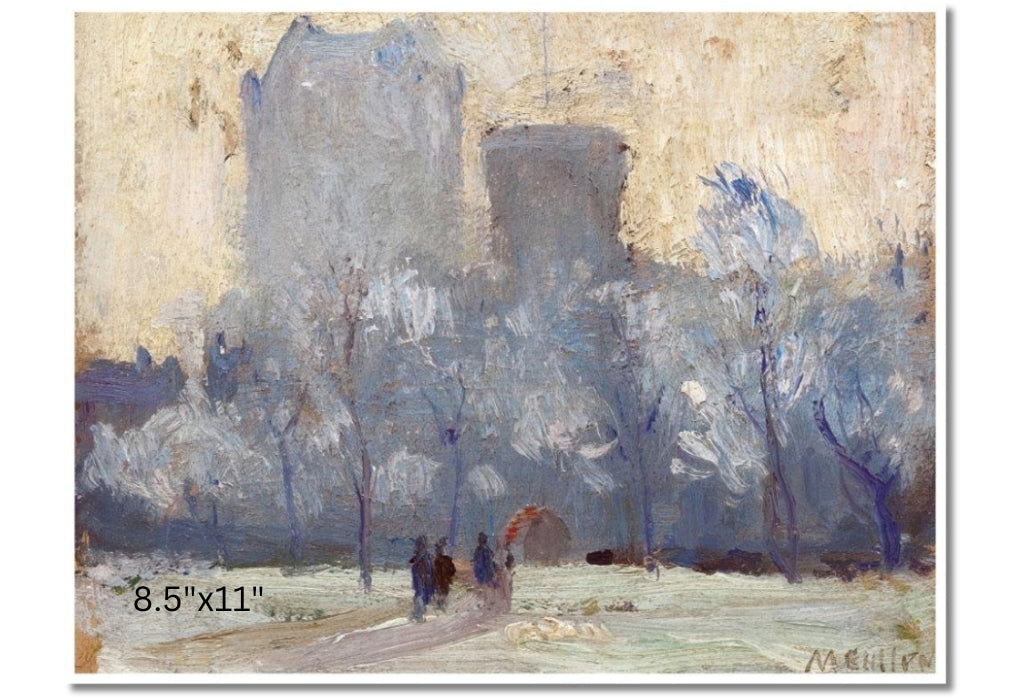 Dominion Square | Maurice Cullen | Oil On Canvas