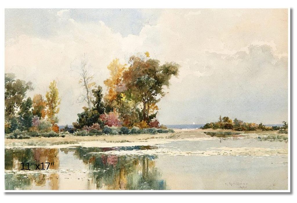 Toronto Islands | Lucius R. O'Brien | Watercolour