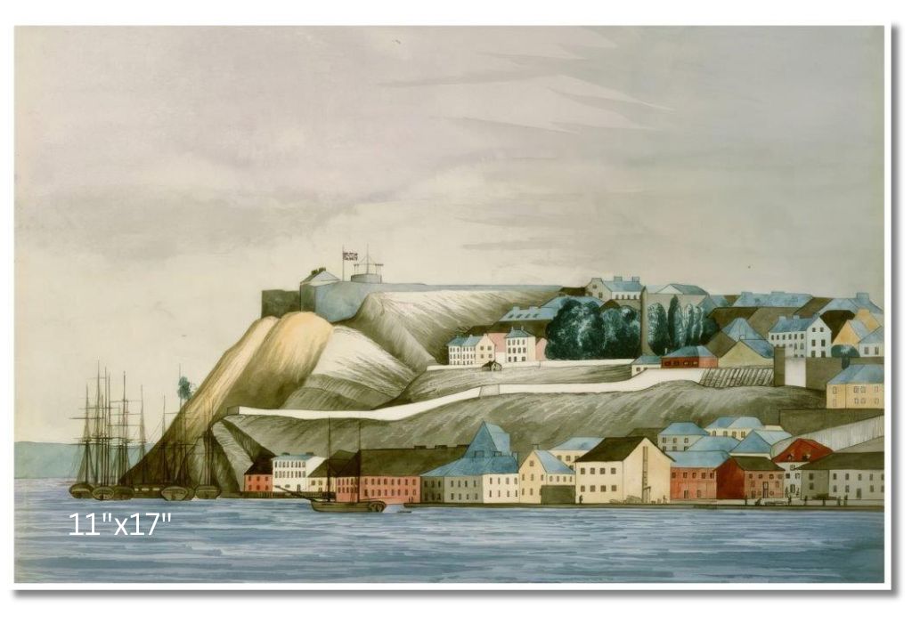 View Of Quebec City, 1883 | Henry Francis Ainslie | Watercolour