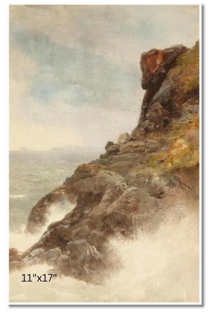 Off The Coast | Lucius R. O'Brien | Watercolour