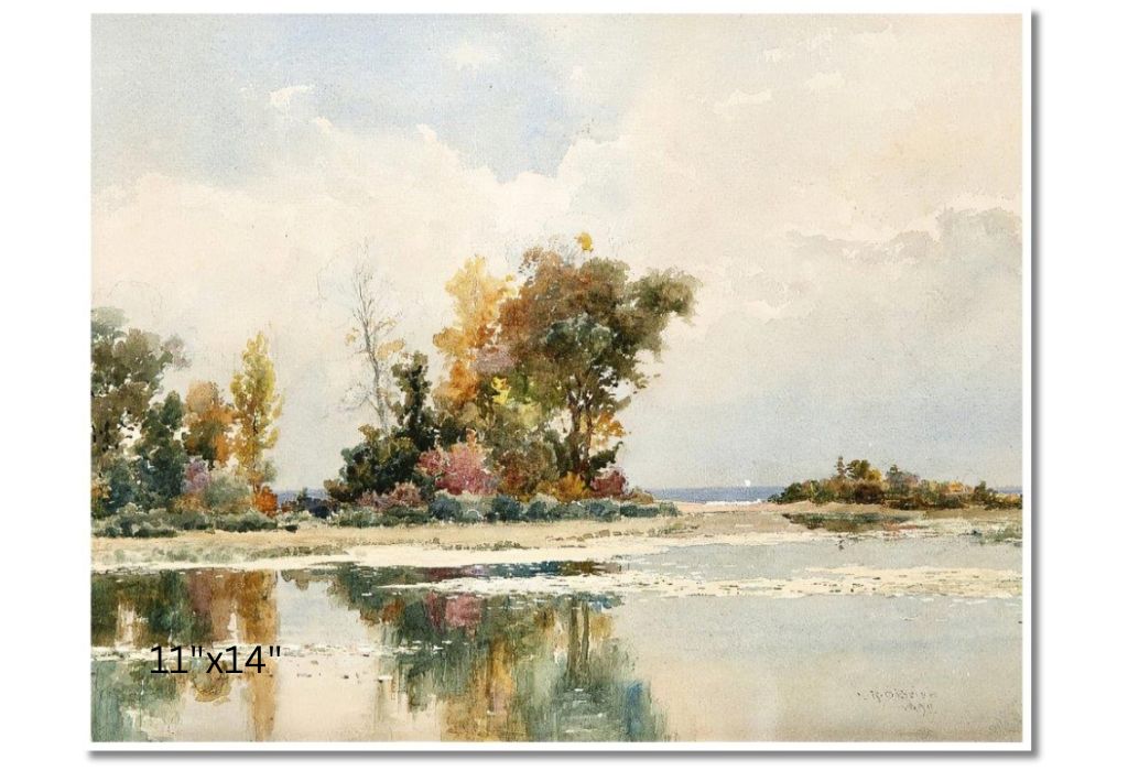 Toronto Islands | Lucius R. O'Brien | Watercolour