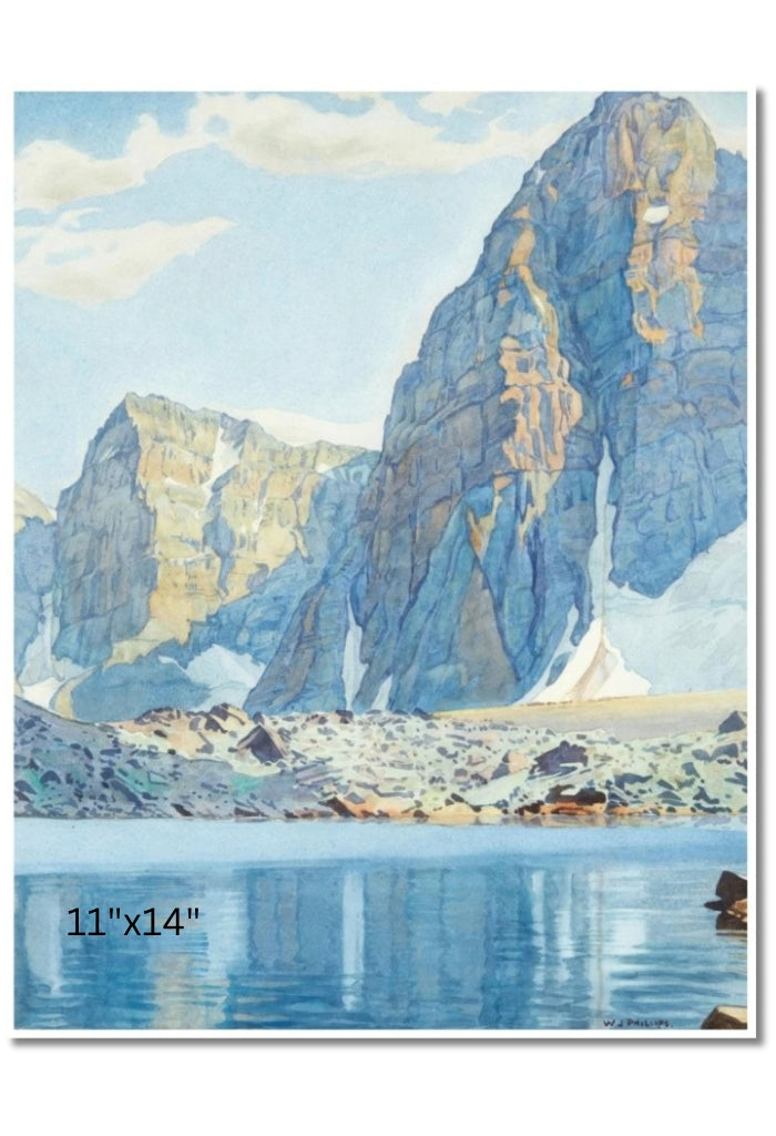 Eiffel Lake, Alberta | Walter J. Phillips | Watercolour
