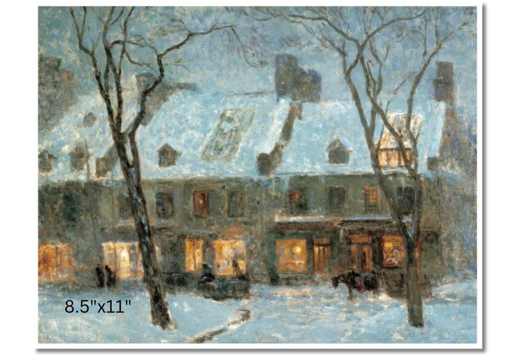 Old Houses, Montreal | Maurice Cullen | Oil On Canvas