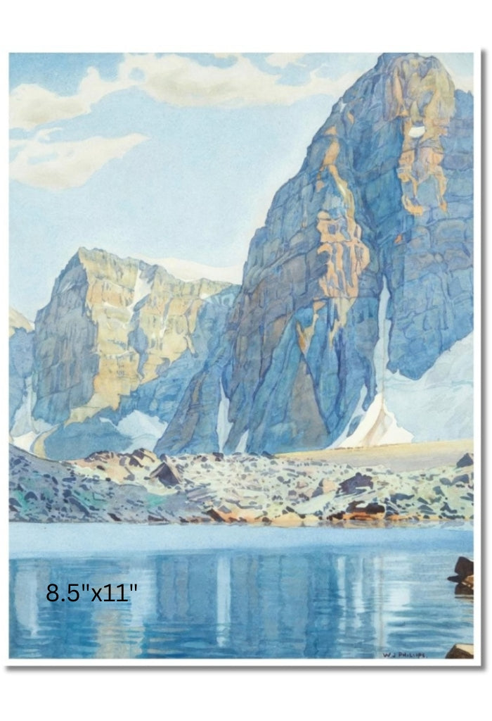 Eiffel Lake, Alberta | Walter J. Phillips | Watercolour