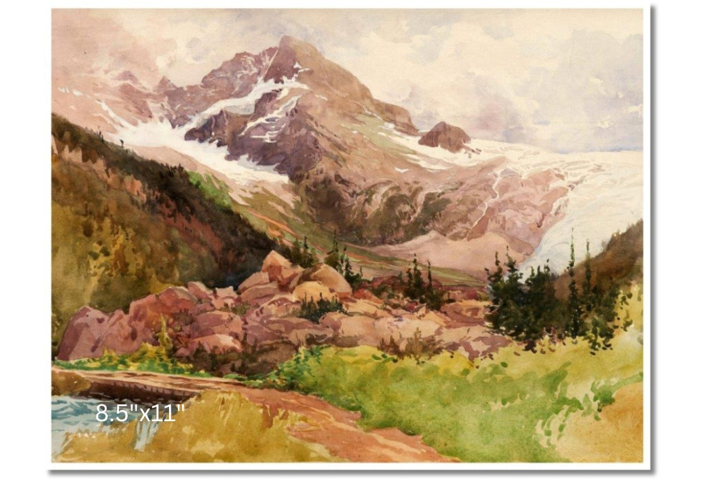 In Our Rockies | Robert F. Gagen | Watercolour