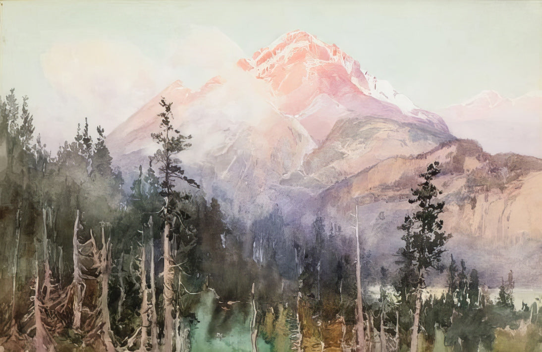 Mountain Scene, 1906 | Robert F. Gagen | Watercolour