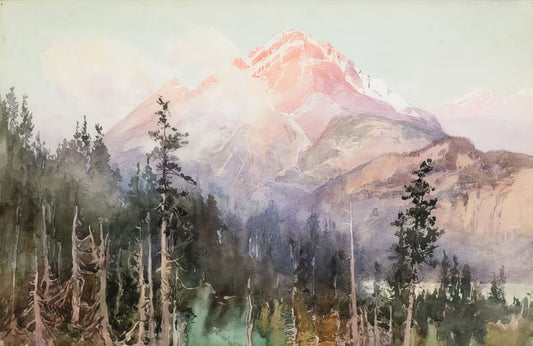 Mountain Scene, 1906 | Robert F. Gagen | Watercolour