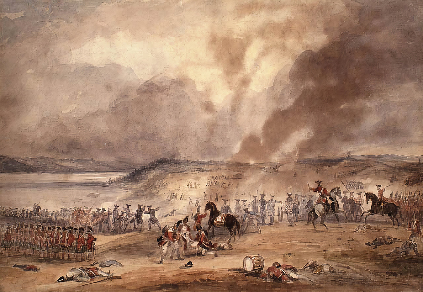 Battle of Sainte-Foy | George Bryant Campion | Watercolour