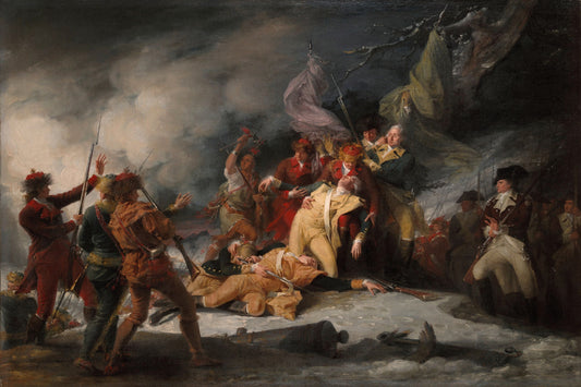 The Death of General Montgomery In The Attack On Quebec | John Trumbull | Oil On Canvas