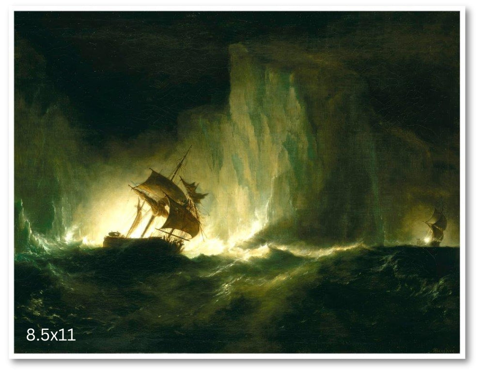 HMS Erebus | Richard Brydges Beechey | Oil On Canvas