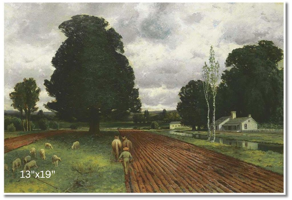 A Land Of Thrift | Homer Watson | Oil On Canvas