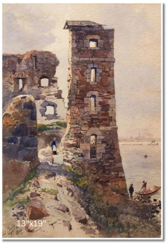 Fort Chambly, 1889 | Lucius R. O'Brien | Watercolour
