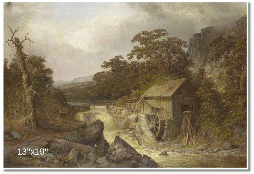 The Pioneer Mill, 1880 | Homer Watson | Oil On Canvas