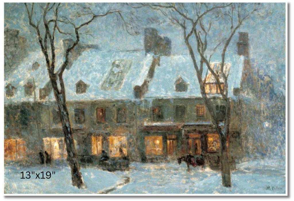 Old Houses, Montreal | Maurice Cullen | Oil On Canvas