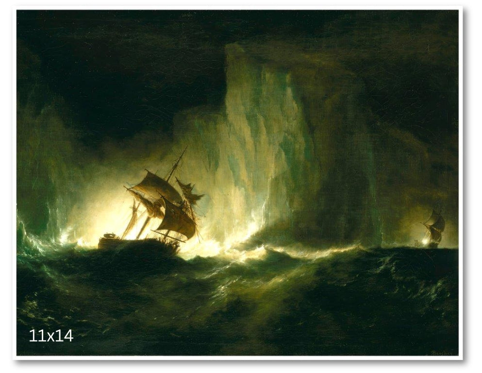 HMS Erebus | Richard Brydges Beechey | Oil On Canvas