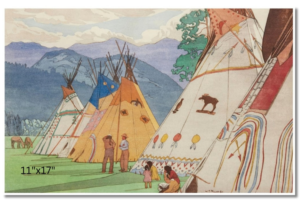 Indian Days, Banff | Walter J. Phillips | Watercolour