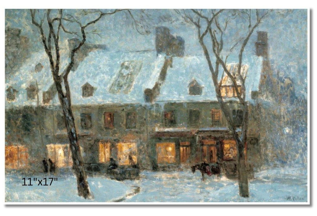 Old Houses, Montreal | Maurice Cullen | Oil On Canvas