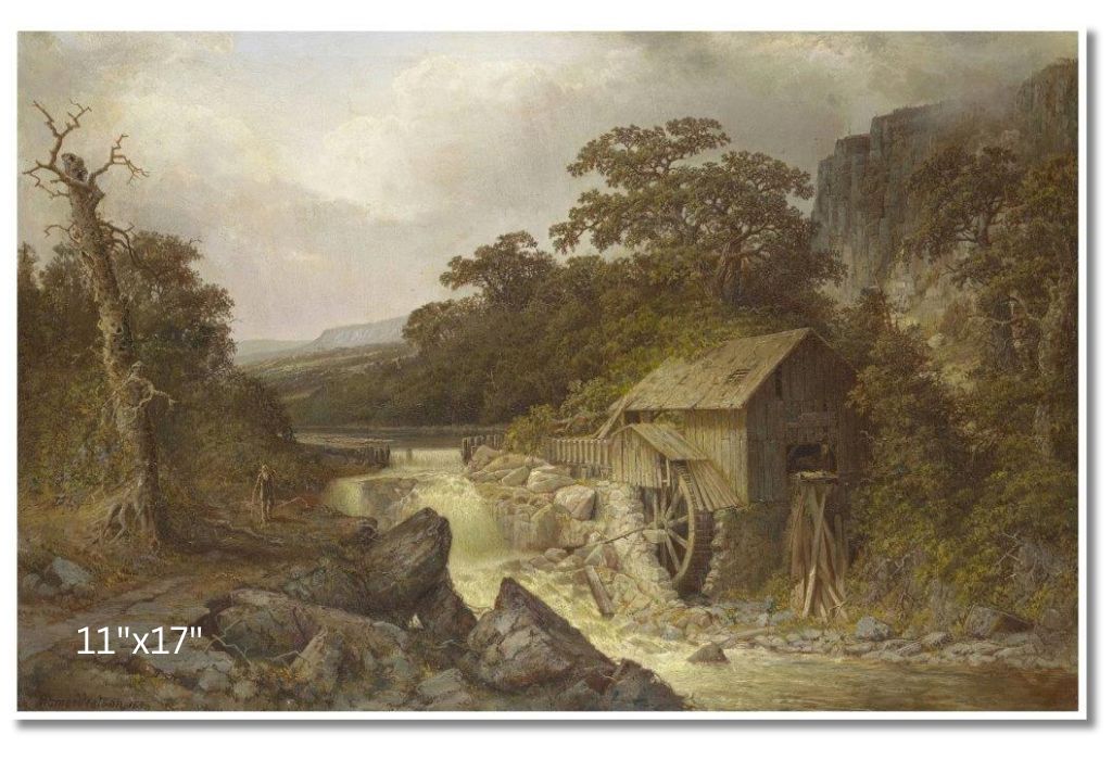 The Pioneer Mill, 1880 | Homer Watson | Oil On Canvas
