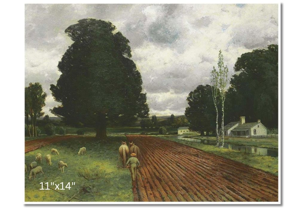 A Land Of Thrift | Homer Watson | Oil On Canvas