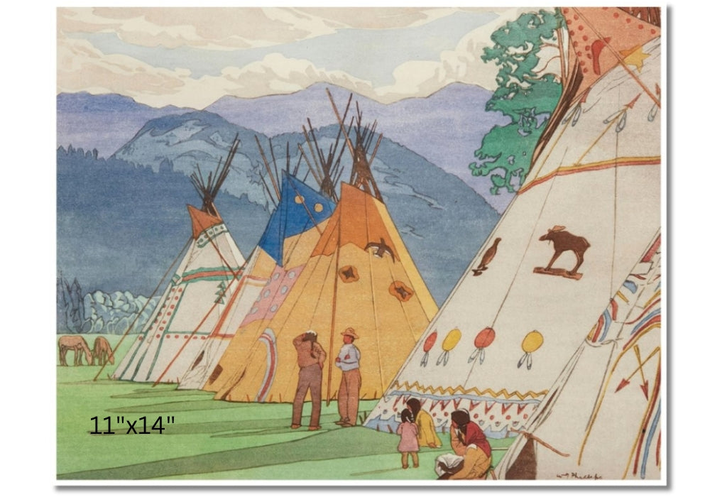 Indian Days, Banff | Walter J. Phillips | Watercolour