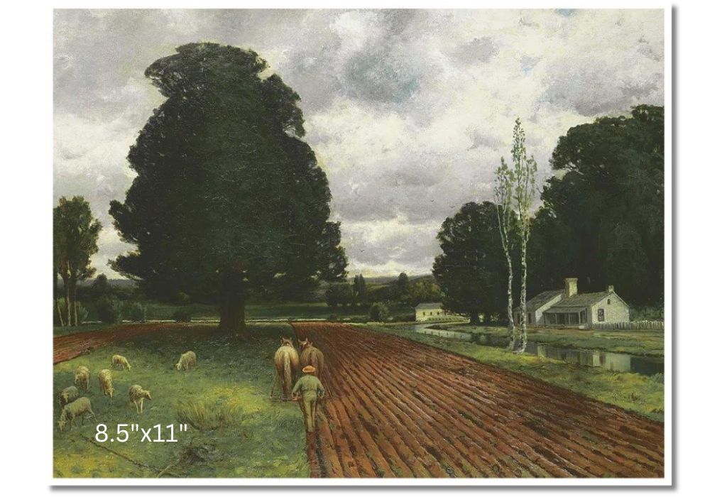 A Land Of Thrift | Homer Watson | Oil On Canvas
