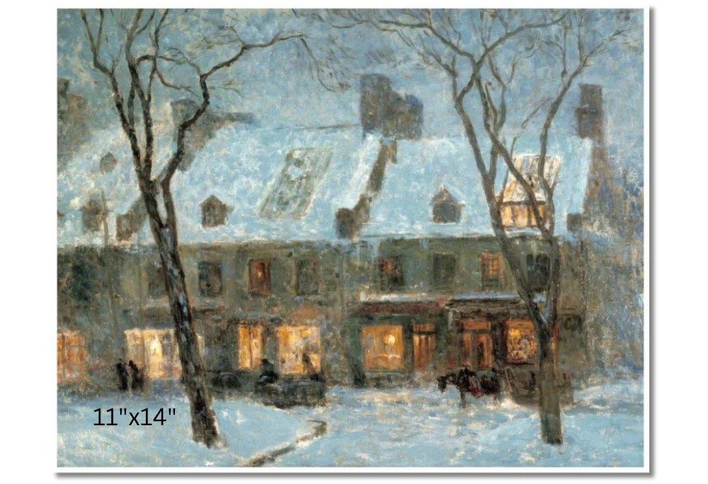 Old Houses, Montreal | Maurice Cullen | Oil On Canvas