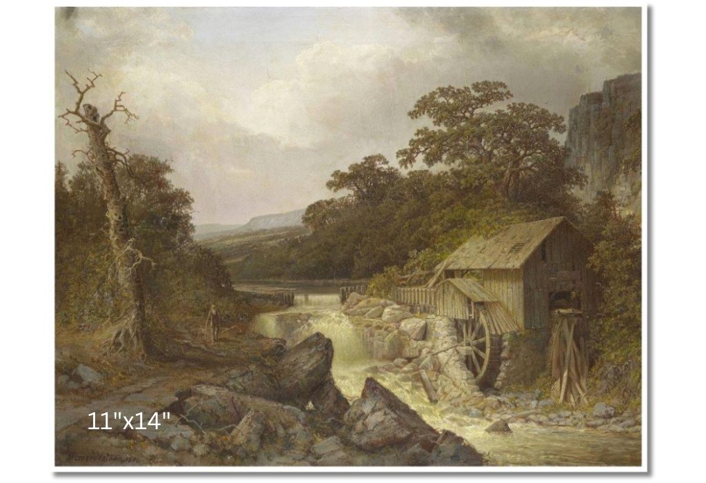 The Pioneer Mill, 1880 | Homer Watson | Oil On Canvas