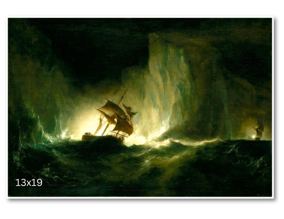 HMS Erebus | Richard Brydges Beechey | Oil On Canvas