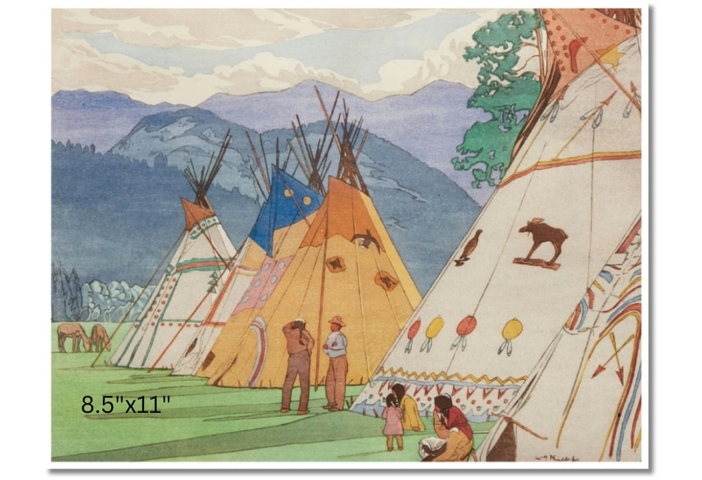 Indian Days, Banff | Walter J. Phillips | Watercolour