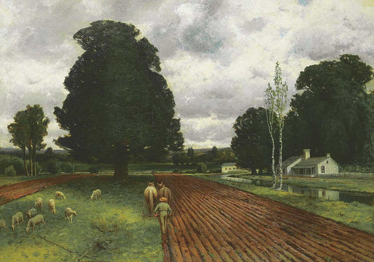 A Land Of Thrift | Homer Watson | Oil On Canvas