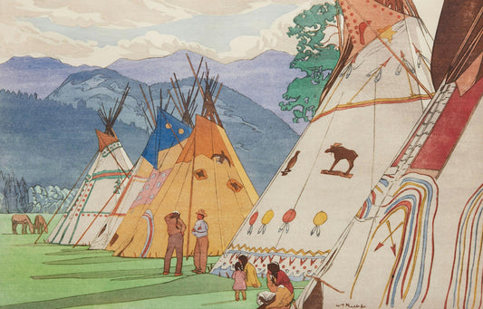 Indian Days, Banff | Walter J. Phillips | Watercolour