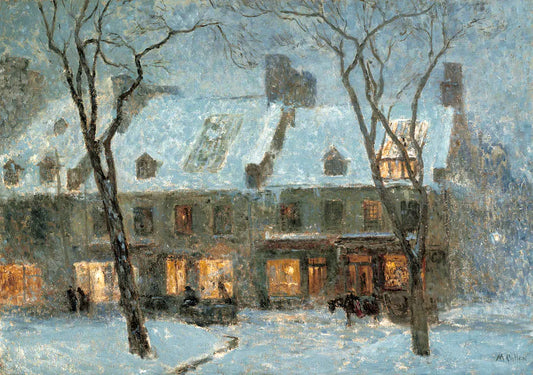Old Houses, Montreal | Maurice Cullen | Oil On Canvas