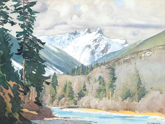 The Lions, Vancouver | Walter J. Phillips | Watercolour